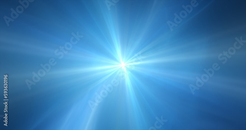 Abstract cosmic blue energy lines glowing background