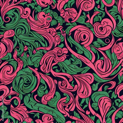 seamless floral pattern