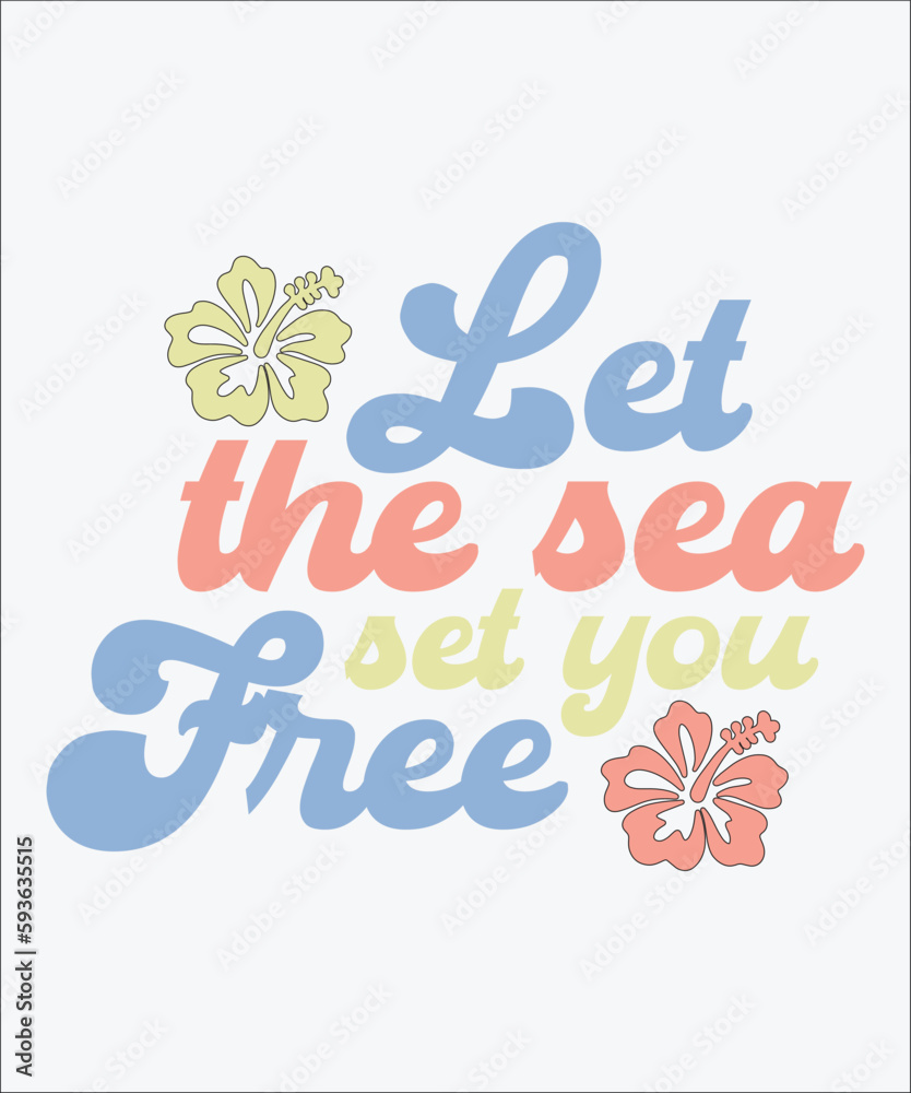 let the sea set you free, sea, ocean, beach, free, let the sea set you free, summer, surf, waves, let the sea, set you free, quote