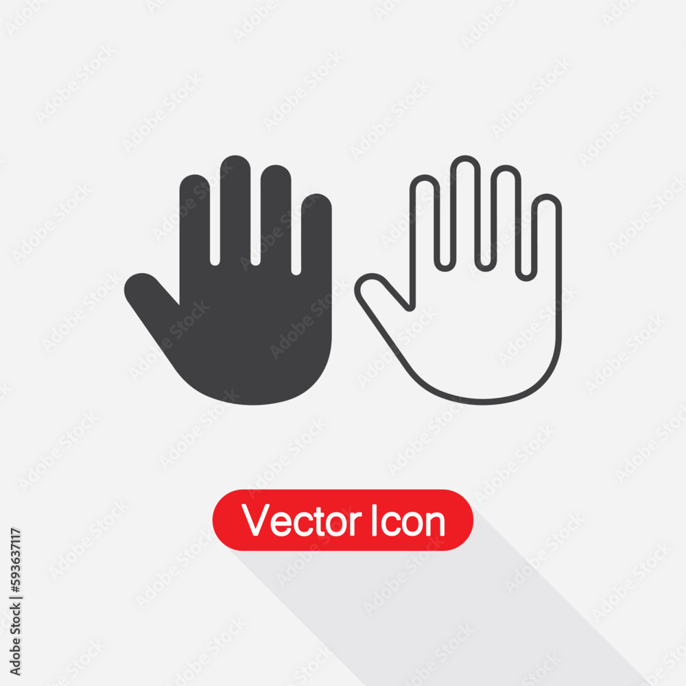 Palm Of Hand, Palm, Hand Icon Vector Illustration Eps10 Palm Of Hand, Palm, Hand Icon Vector Illustration Eps10
