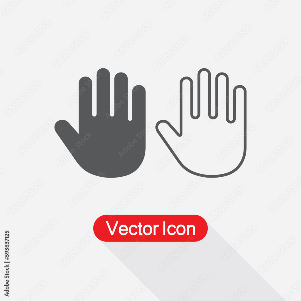 Palm Of Hand, Palm, Hand Icon Vector Illustration Eps10 Palm Of Hand, Palm, Hand Icon Vector Illustration Eps10