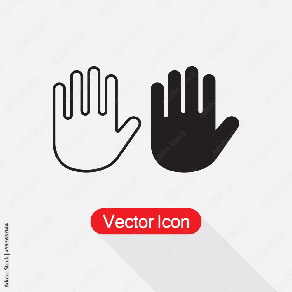 Palm Of Hand, Palm, Hand Icon Vector Illustration Eps10 Palm Of Hand, Palm, Hand Icon Vector Illustration Eps10