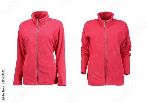 Cuadro en lienzo Red warm two jackets