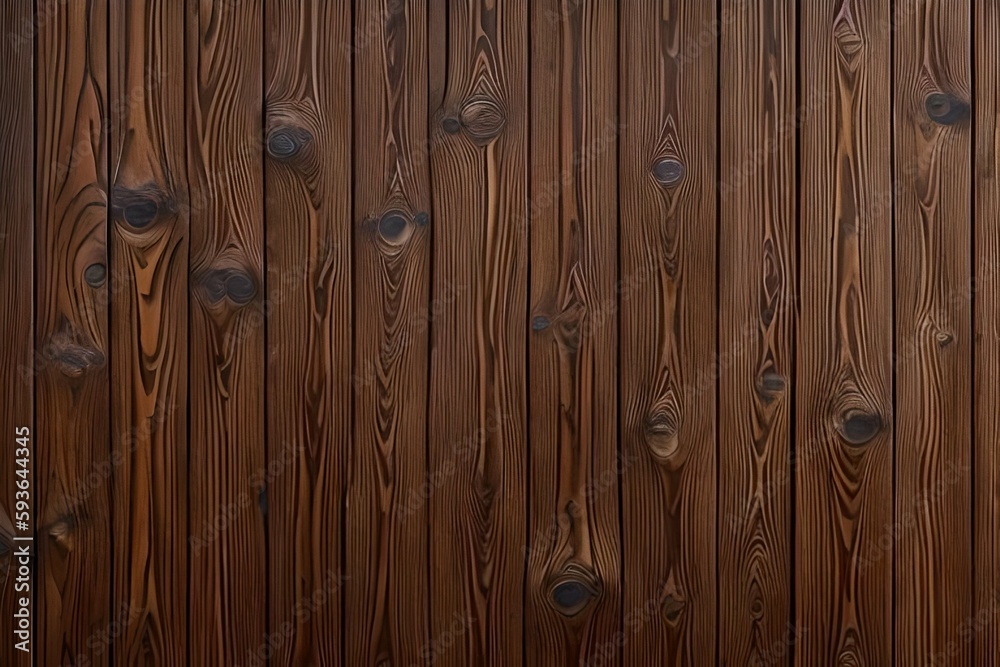 Fototapeta premium Wooden texture. Walnut wood texture. Wood background. Walnut wooden plank background