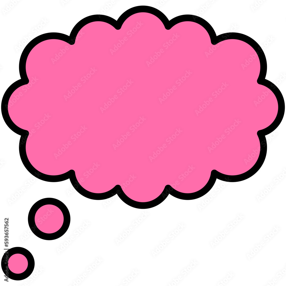 Speech balloons icon, filled style vector illustration