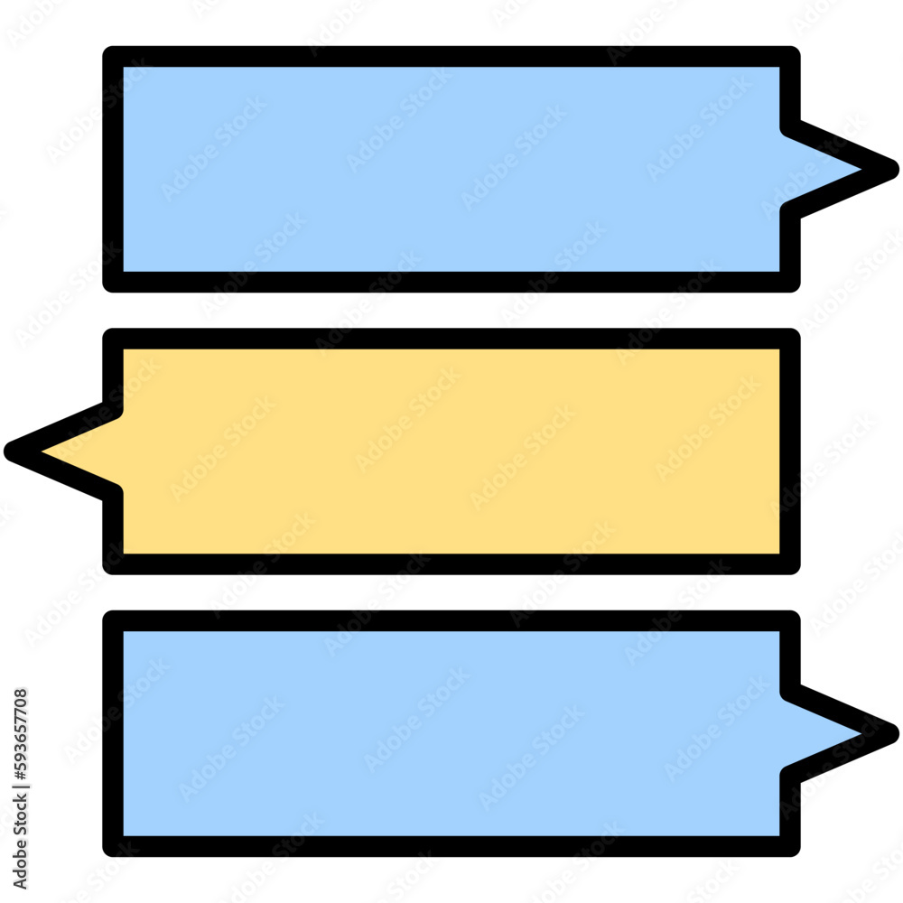 Speech balloons icon, filled style vector illustration Speech balloons icon, filled style vector illustration