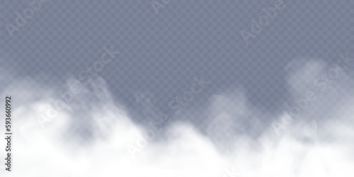 Texture of steam, smoke, fog, clouds. Vector isolated smoke. Aerosol effect	