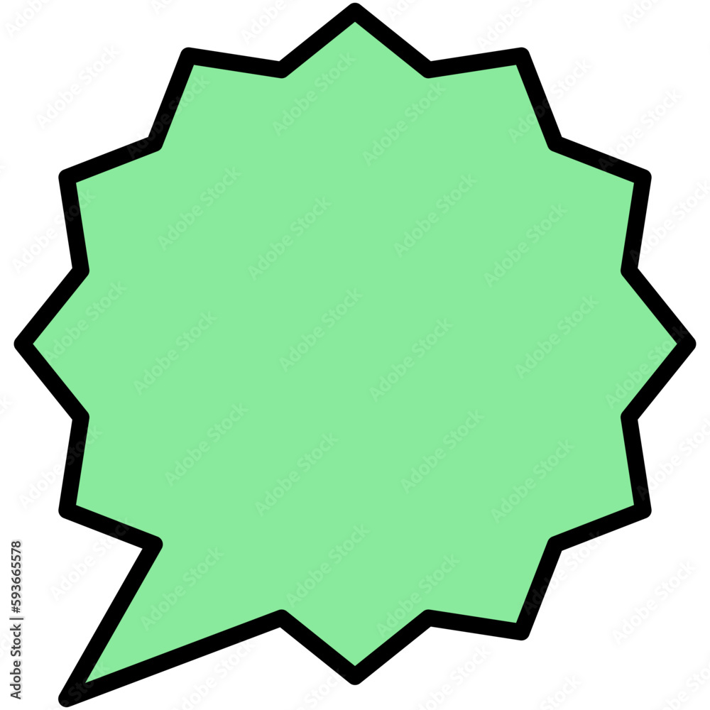 Speech balloons icon, filled style vector illustration Speech balloons icon, filled style vector illustration