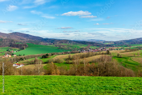 Eine frühlingshafte Radtour durch die Fachwerkstadt Schmalkalden mit all ihren Facetten - Thüringen - Deutschland