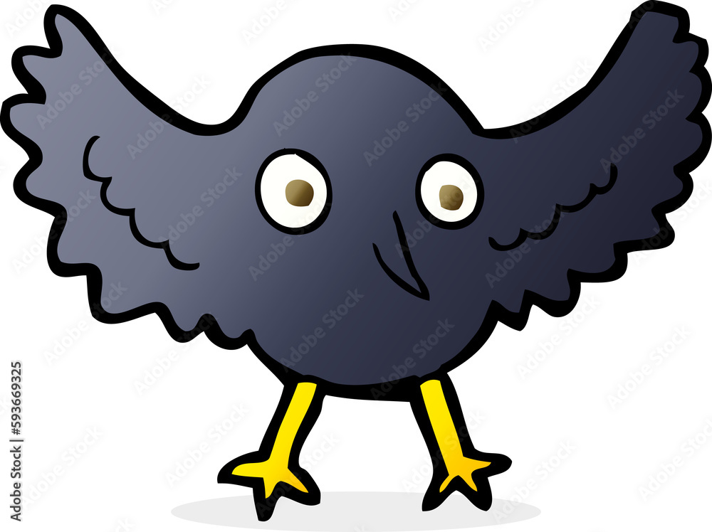 cartoon crow cartoon crow