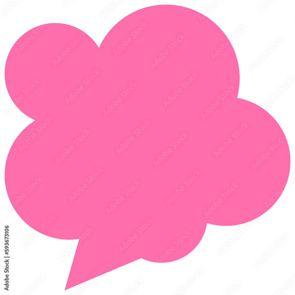 Speech balloons icon, flat style vector illustration Speech balloons icon, flat style vector illustration