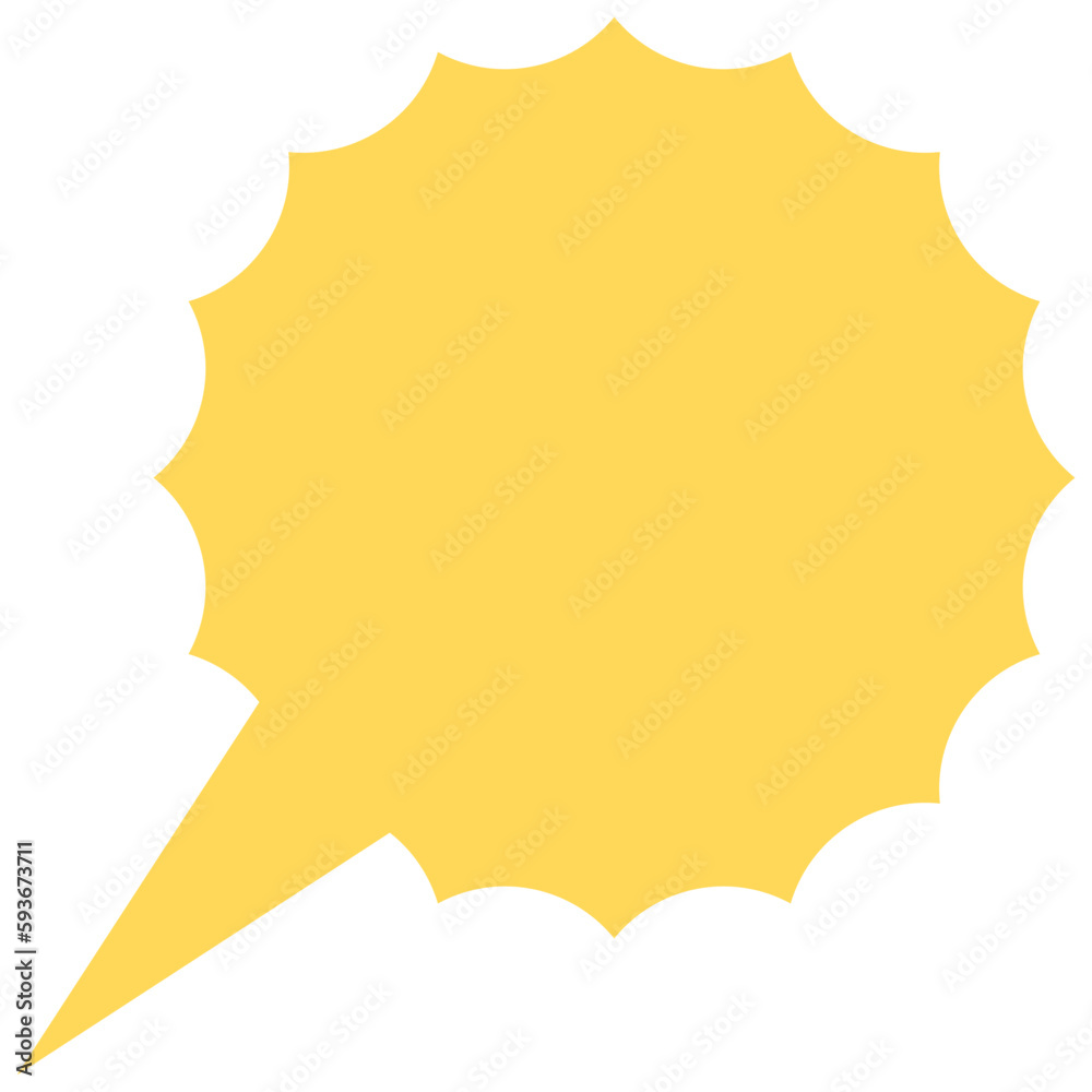 Speech balloons icon, flat style vector illustration Speech balloons icon, flat style vector illustration