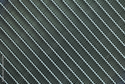 Wallpaper Mural Texture of a honeycomb of an automotive aluminum car cooling radiator, close-up. Torontodigital.ca