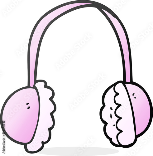 cartoon ear muffs