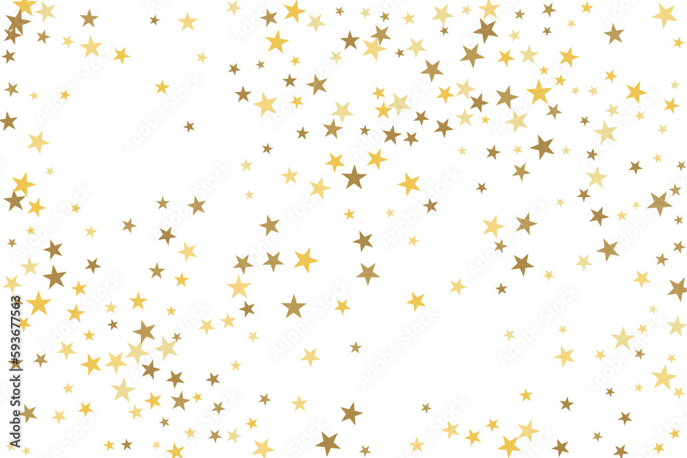 Star confetti. Gold casual confetti background. Bright design pattern. Star confetti. Gold casual confetti background. Bright design pattern.
