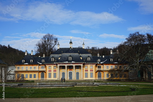 Das Bergpalais im Schlosspark Pillnitz photo