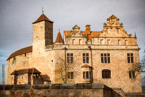 Photography old castle in bratislava slovakia