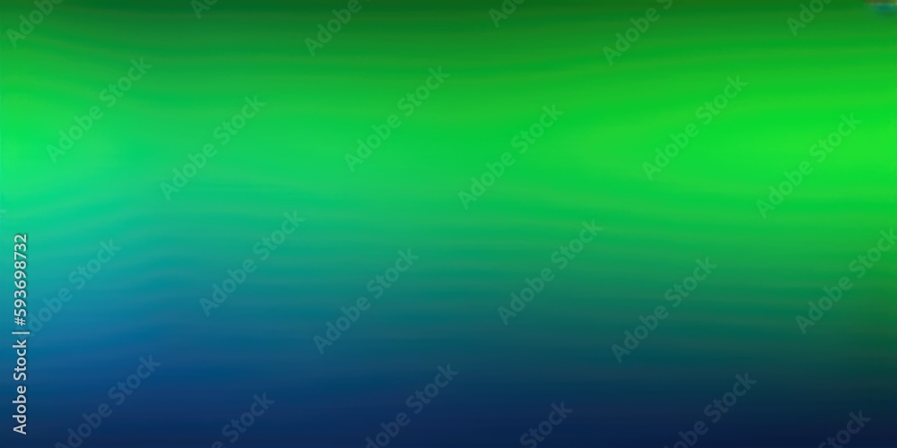 Vibrant green and blue gradient background with copy space, banner design created with generative AI technology