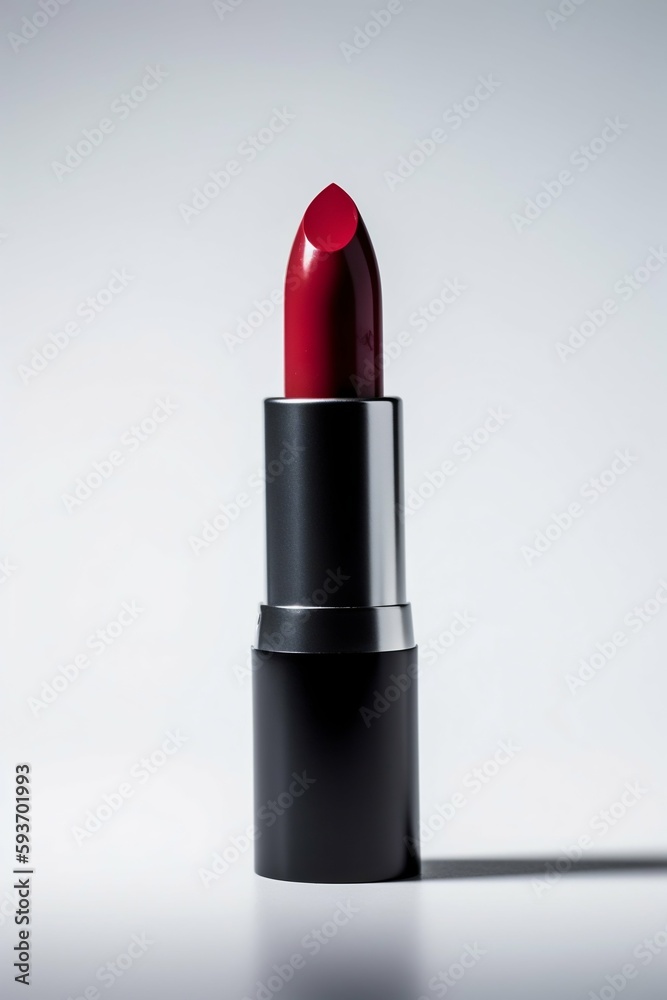 Lipstick on a white background. Generative AI Lipstick on a white background. Generative AI