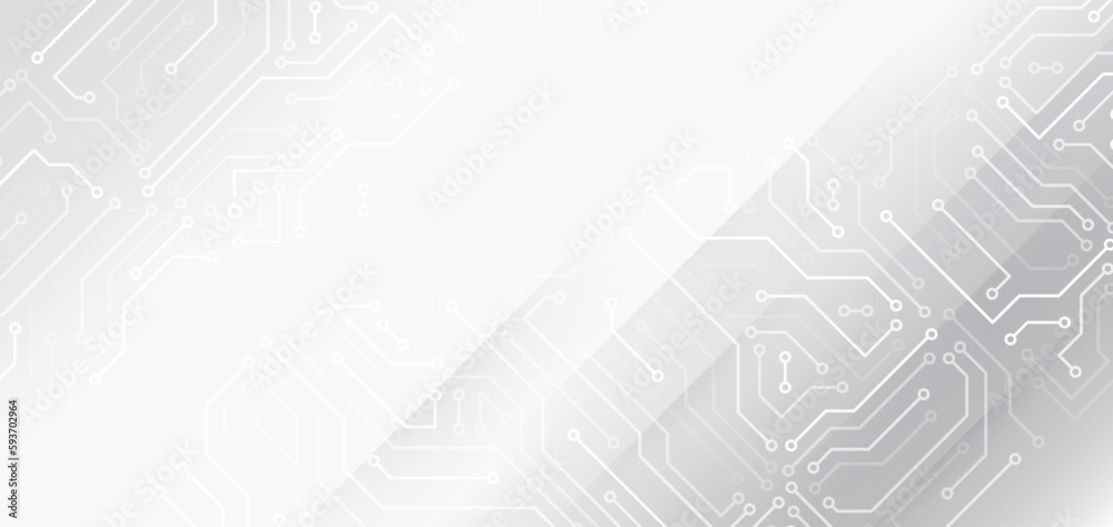 Abstract modern digital science technology futuristic circuit board. Cyber connection on the white background. Hi-tech communication design. Electronic vector illustration. Abstract modern digital science technology futuristic circuit board. Cyber connection on the white background. Hi-tech communication design. Electronic vector illustration.