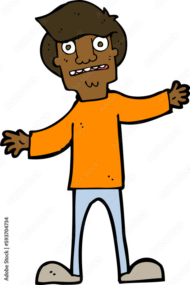 cartoon surprised man cartoon surprised man