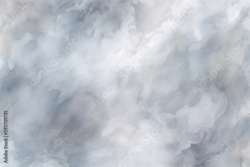 Grey watercolor abstract background