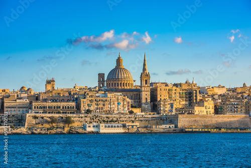 View of Valletta, the capital of Malta.