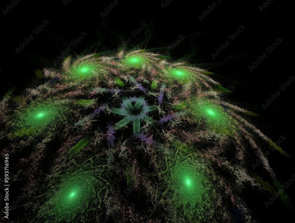 Imaginatory fractal abstract background Image Imaginatory fractal abstract background Image