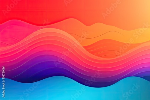 colorful gradient wallpaper - Generative AI