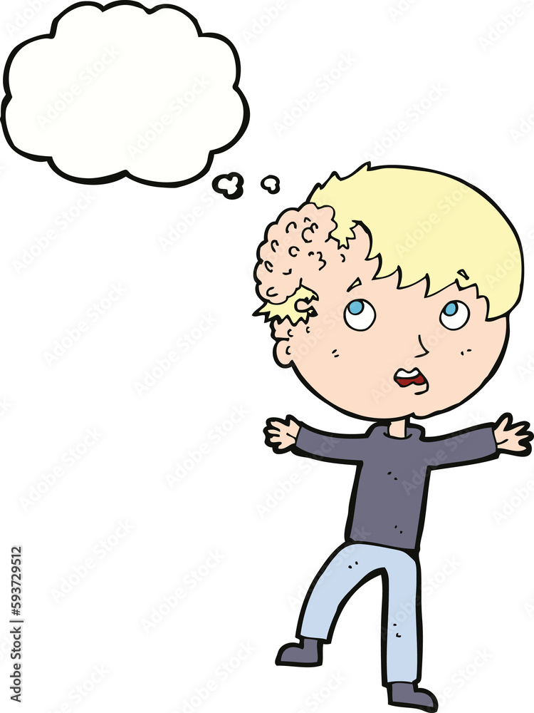 cartoon medical emergency with thought bubble cartoon medical emergency with thought bubble
