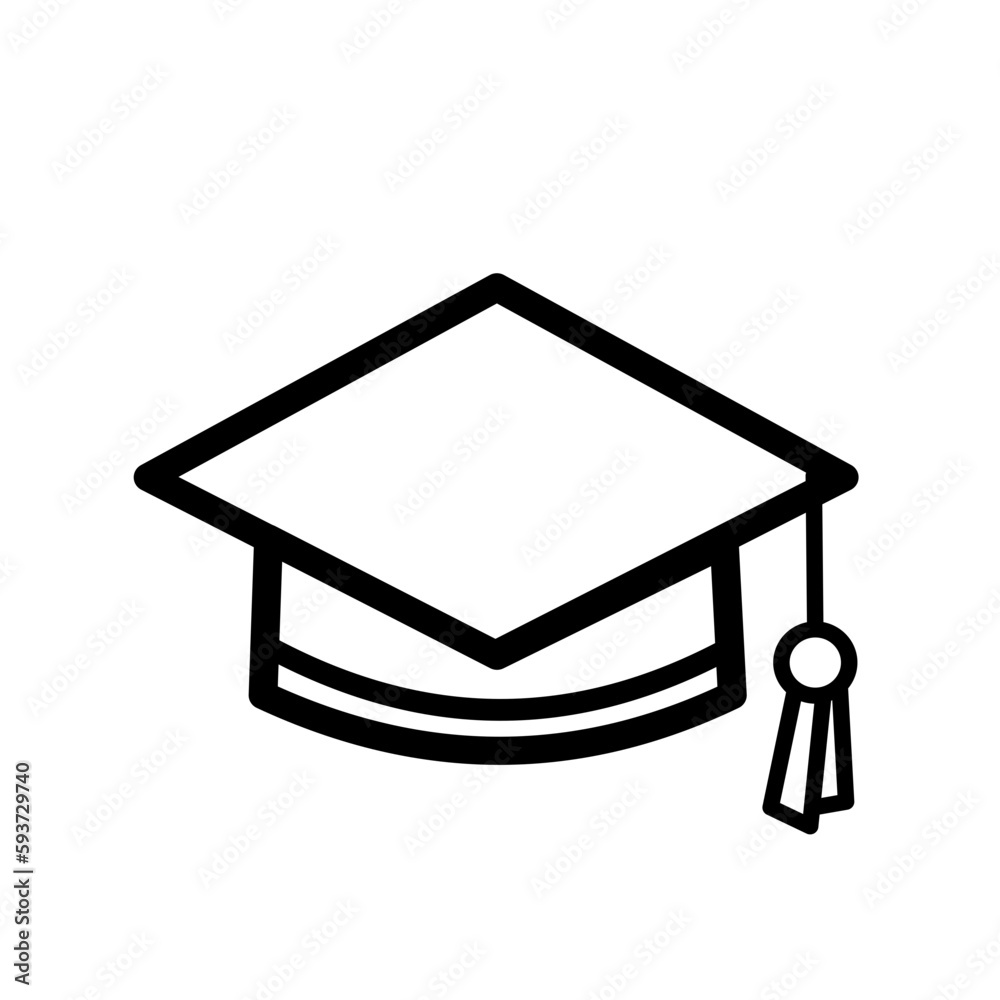Graduation Cap - vector icon Graduation Cap - vector icon