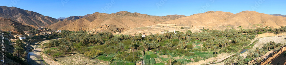 Ghoufi historic settlement in the village of T'kout in Batna Province