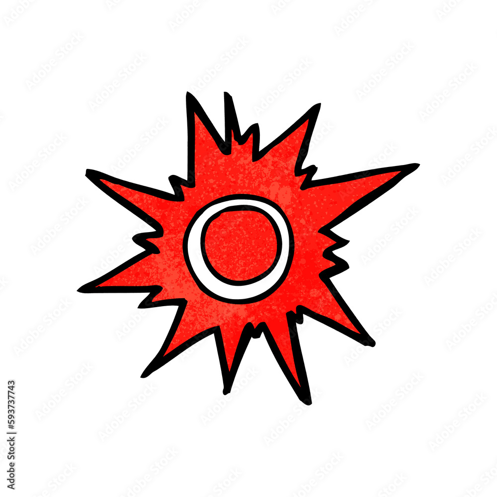 cartoon push button cartoon push button