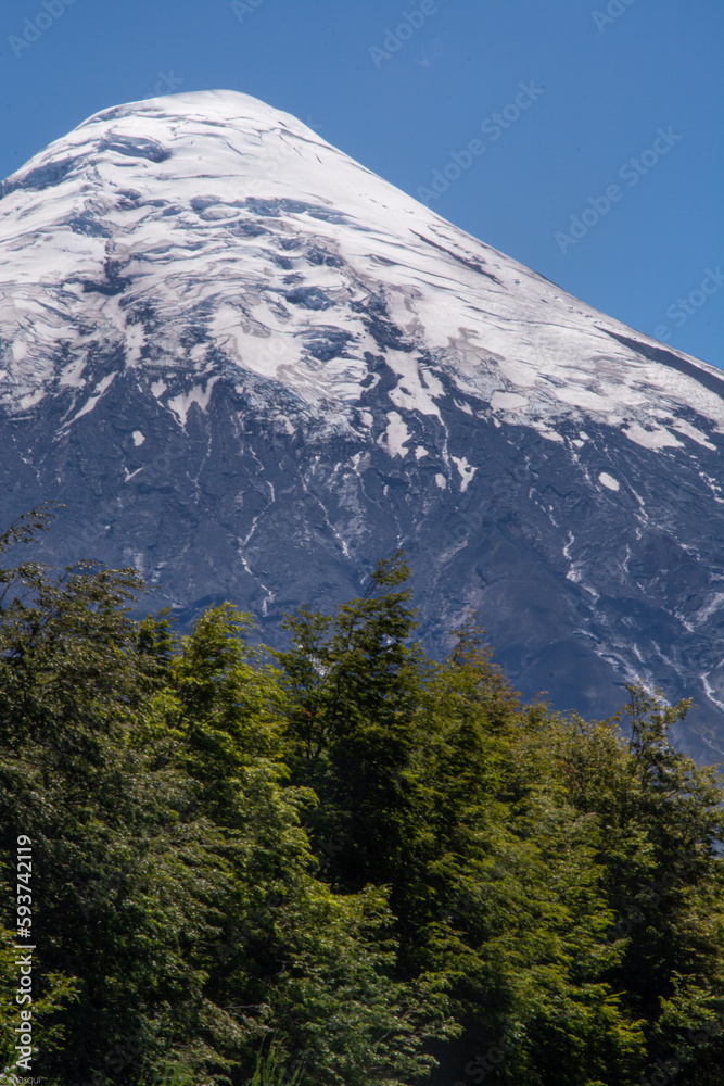 Volcán Osorno. Los Lagos, Chile.