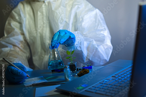 scientist in laboratory