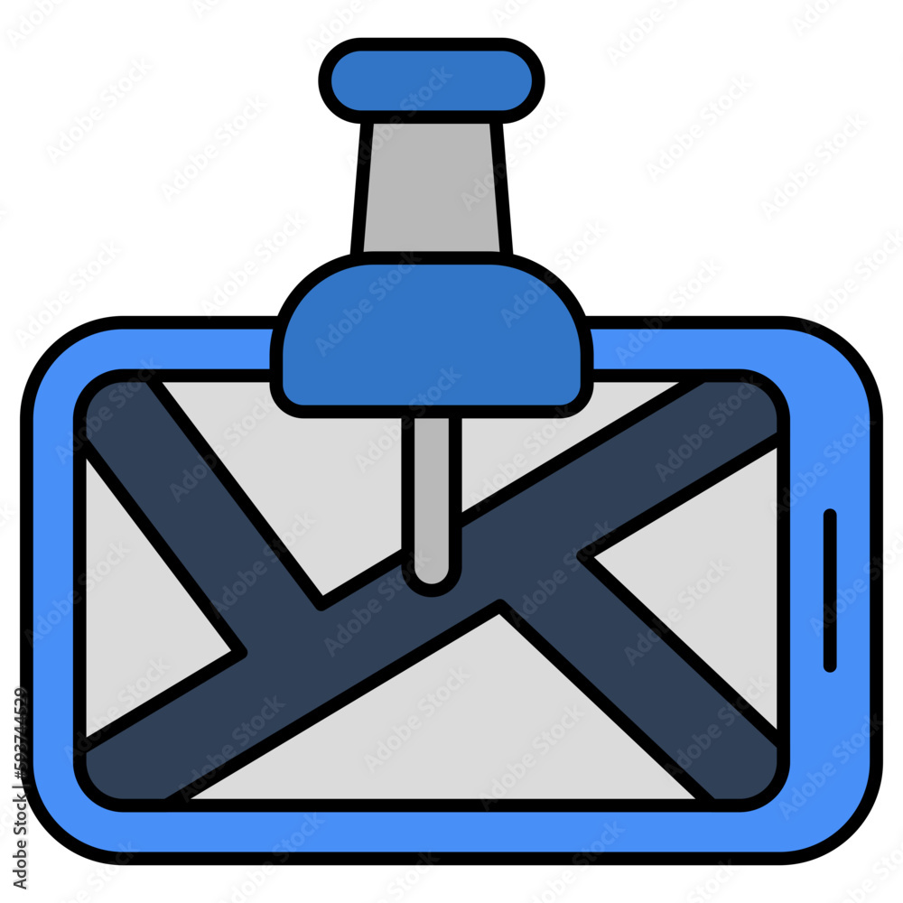 Premium design icon of mobile location app Premium design icon of mobile location app
