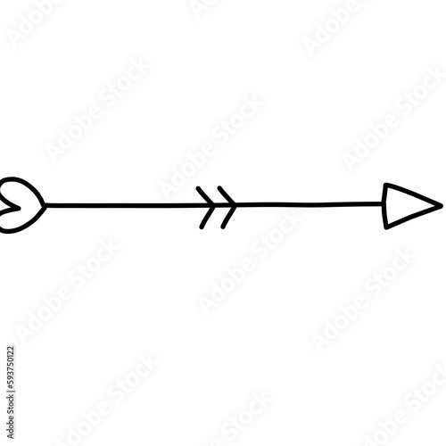 Hand Drawn Vector Arrows 