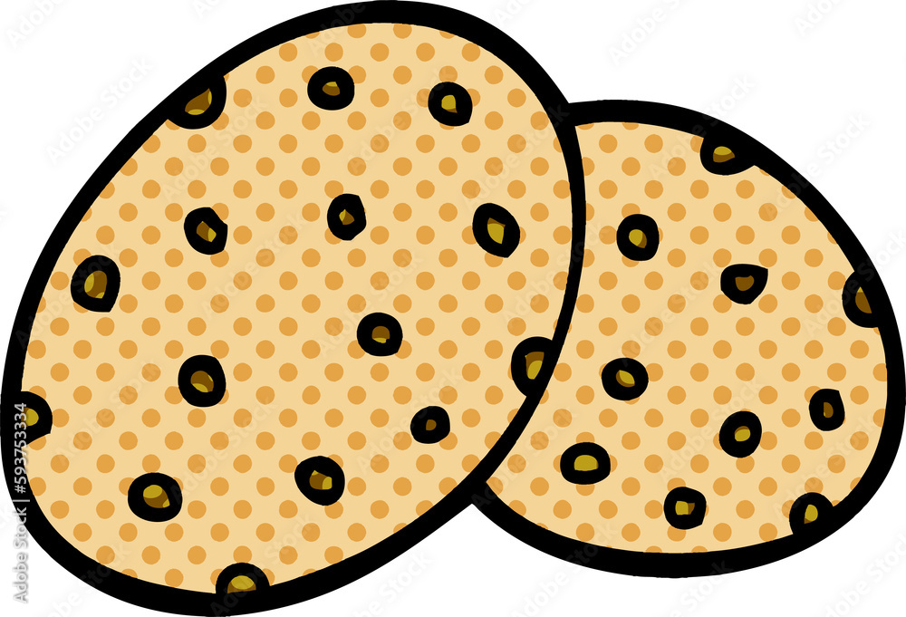 Fototapeta premium cartoon doodle cookies together