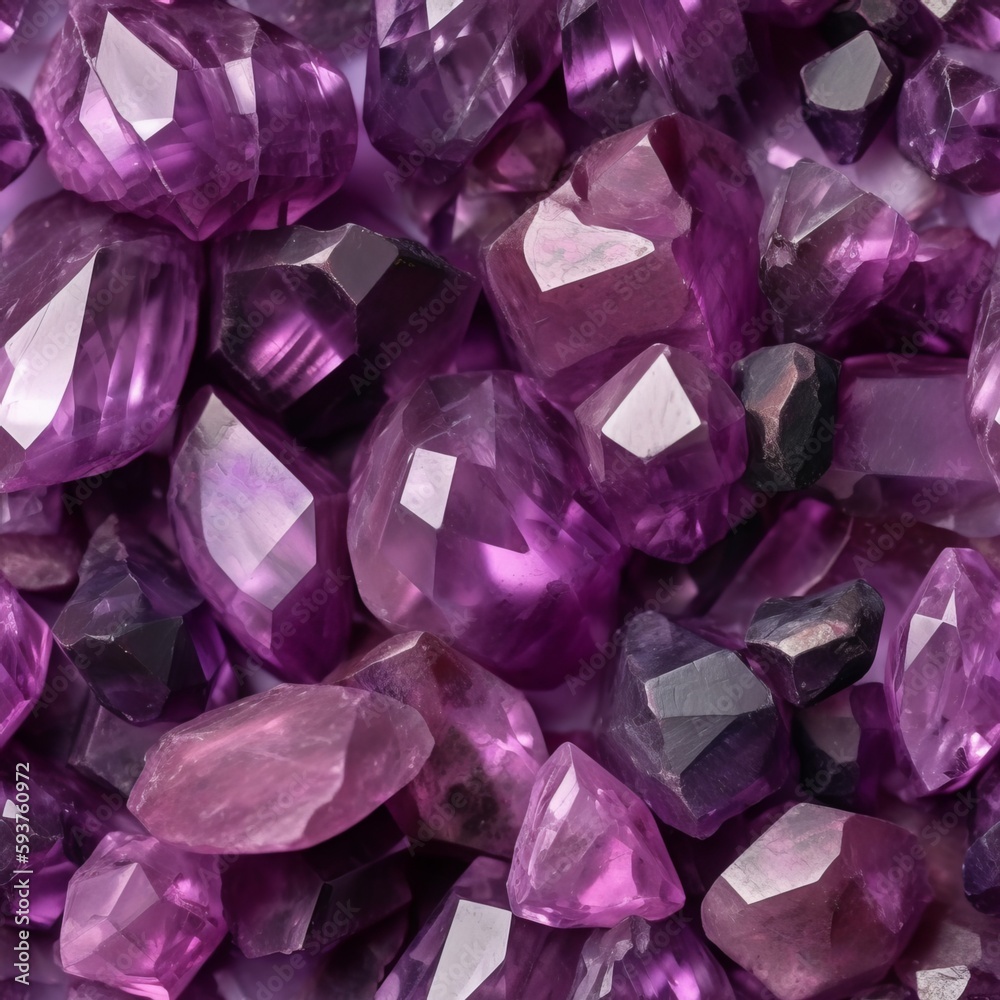 Seamless Purple Amethyst Crystals Pattern
Seamless Purple Amethyst Crystals Pattern