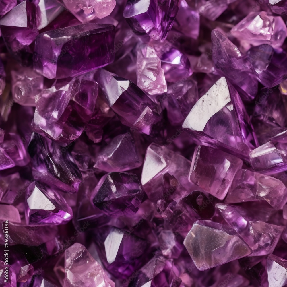 Seamless Purple Amethyst Crystals Pattern
Seamless Purple Amethyst Crystals Pattern