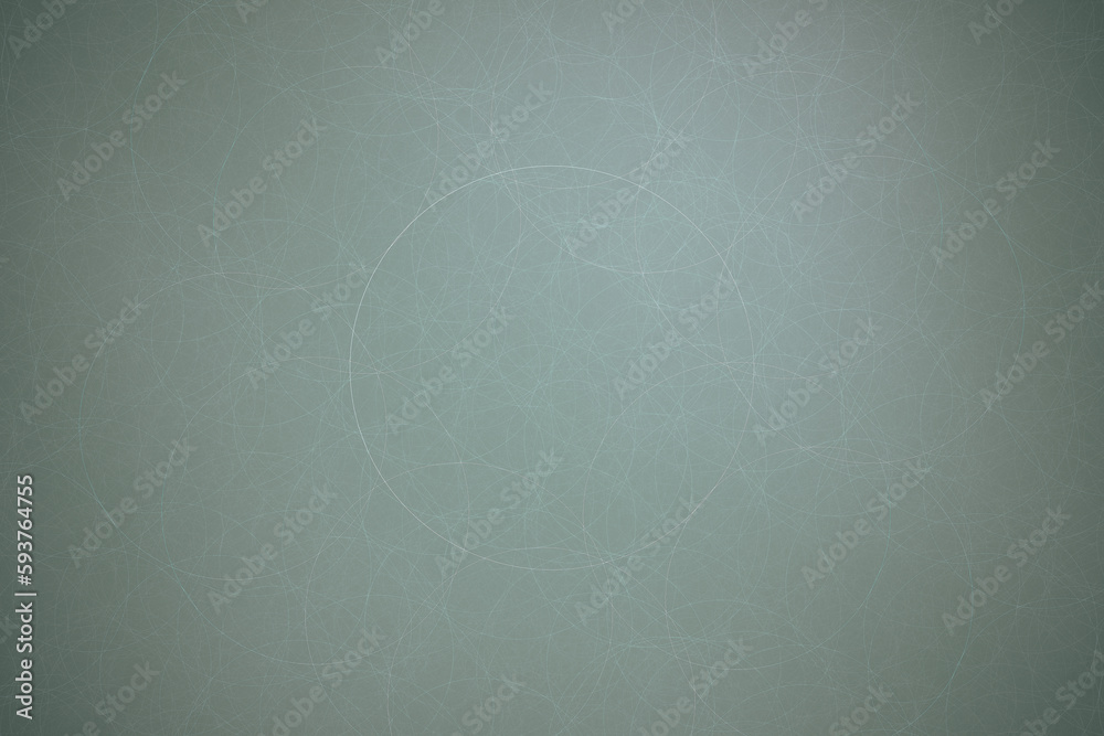 Blue gray pattern of curved lines on a black background. Abstract fractal 3D rendering