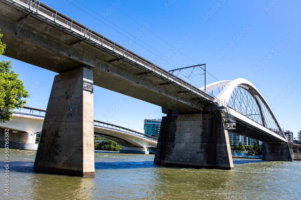 Brisbane – Merivale Bridge over the Brisbane River Brisbane – Merivale Bridge over the Brisbane River