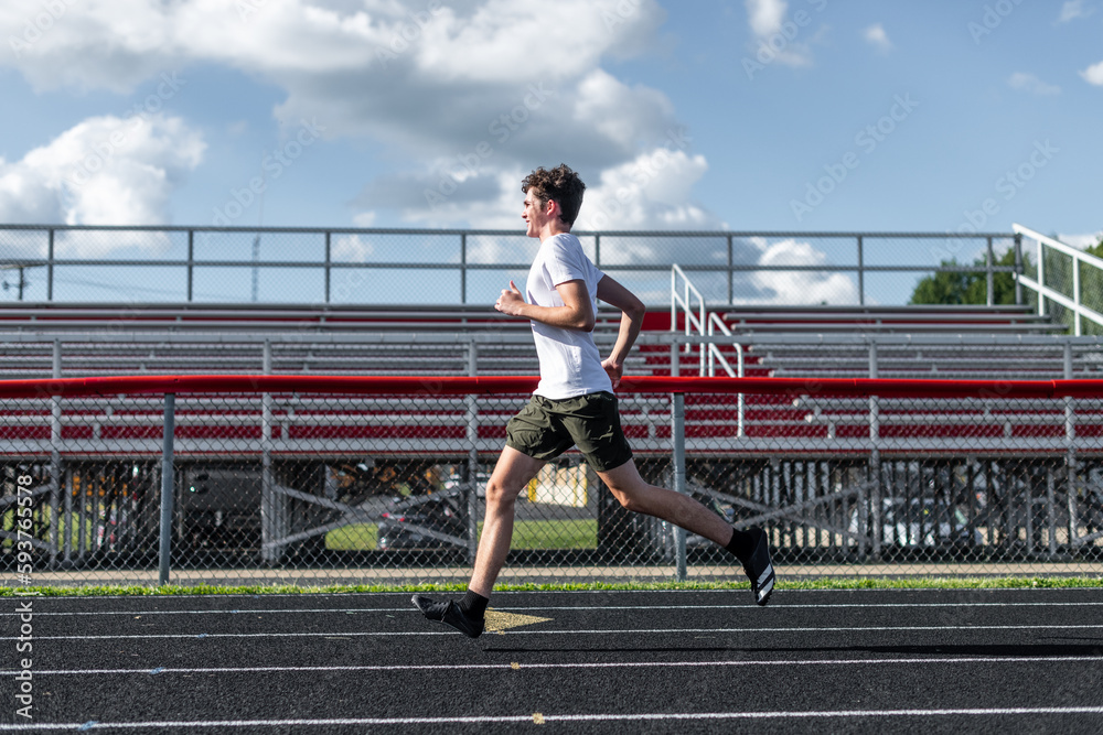 Track and field Practice Stock Photo Adobe Stock