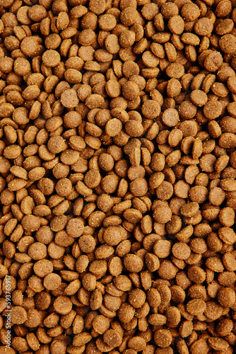 Dog food kibble