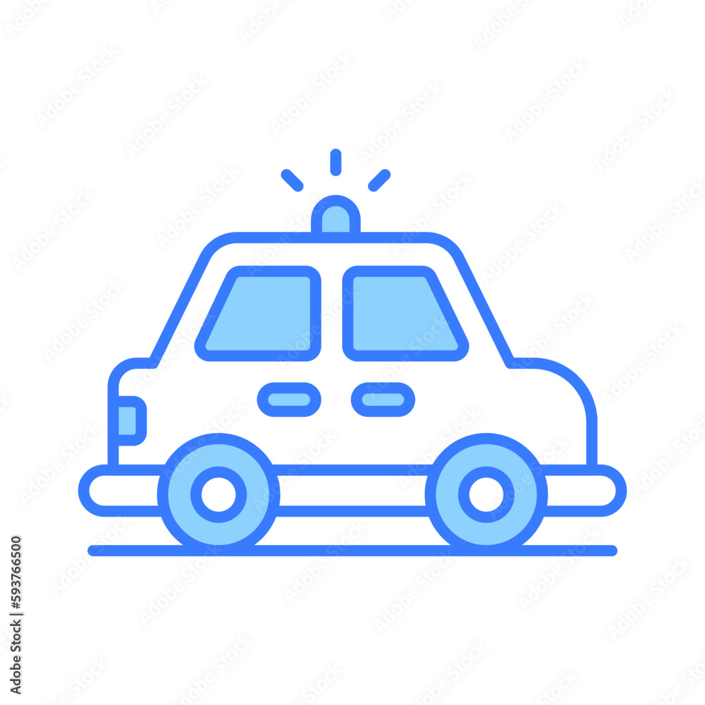 An icon of taxi in trendy style, local transport automobile An icon of taxi in trendy style, local transport automobile