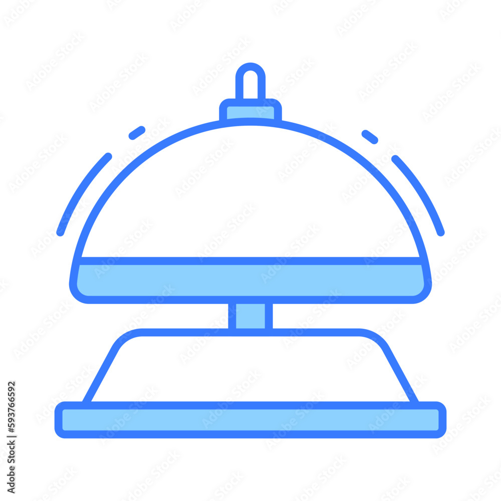 Check this beautiful design hotel bell icon in trendy style, editable vector Check this beautiful design hotel bell icon in trendy style, editable vector