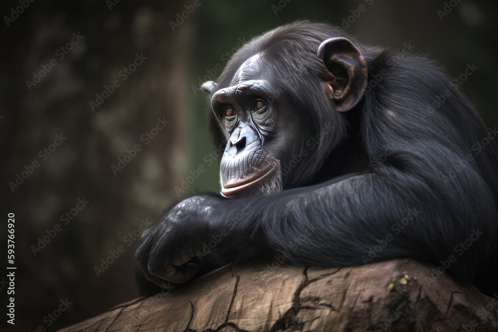Chimpanzee, Generative AI Chimpanzee, Generative AI