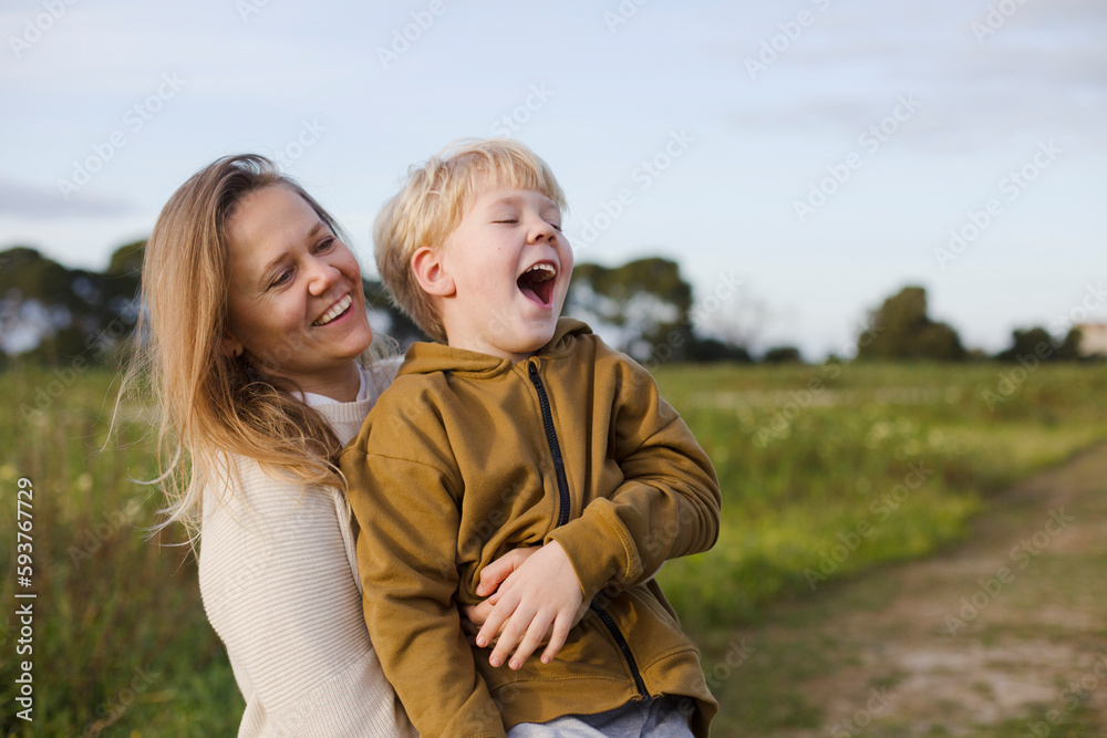 mother and son mother and son