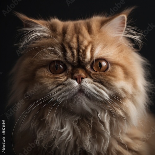 Persian Cat, studio photo