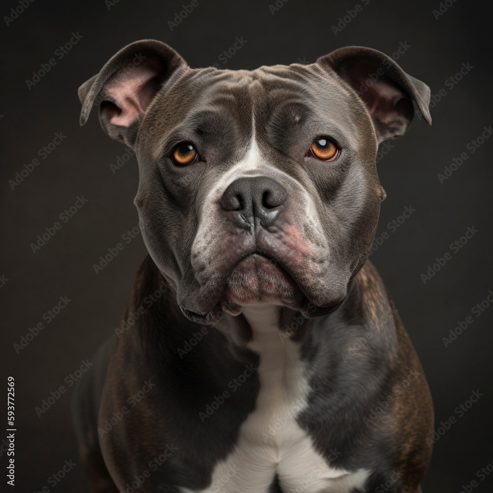 American Bully Dog, Animal Portrait
